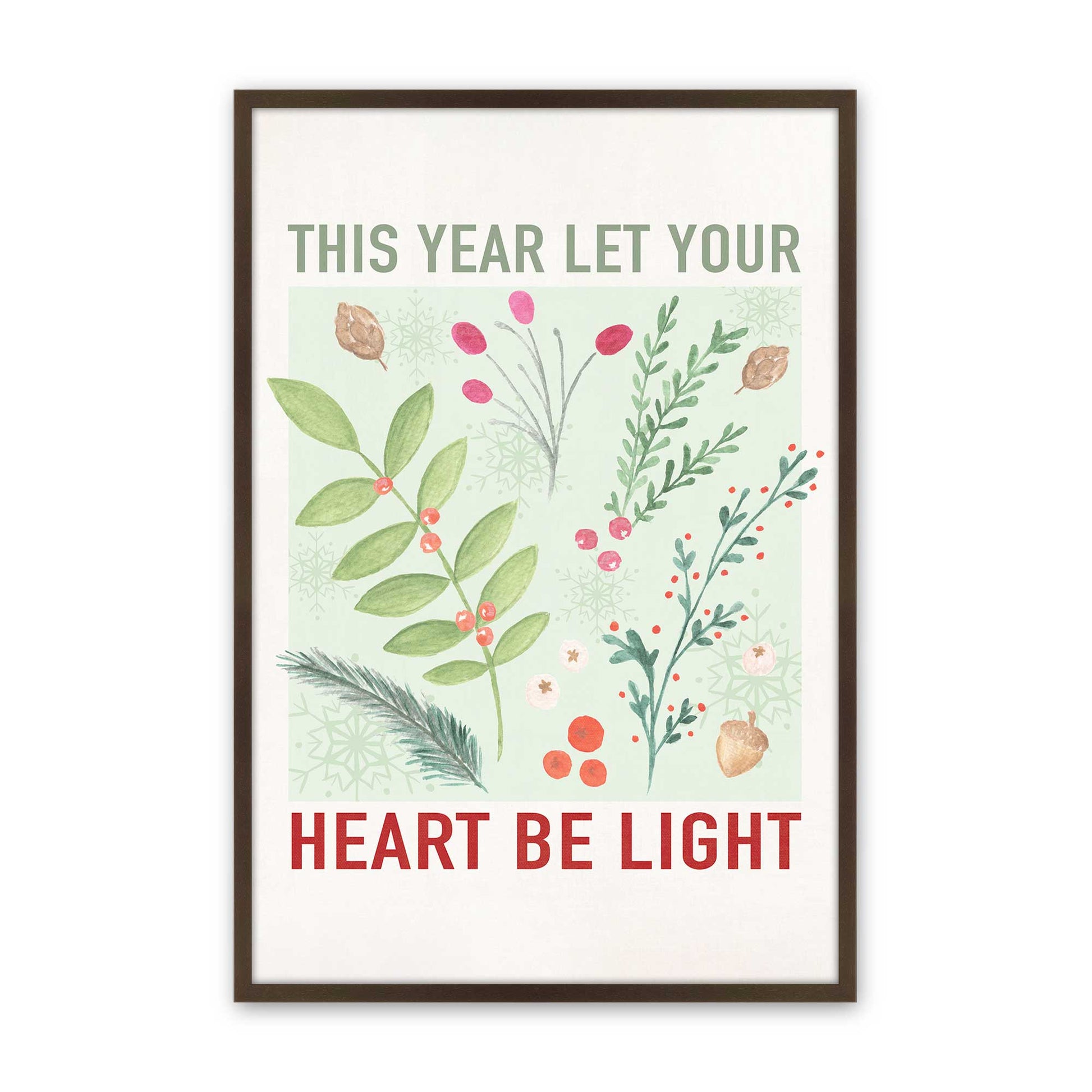 [Color:Belvinder Brown], Picture of art in a Belvinder Brown frame