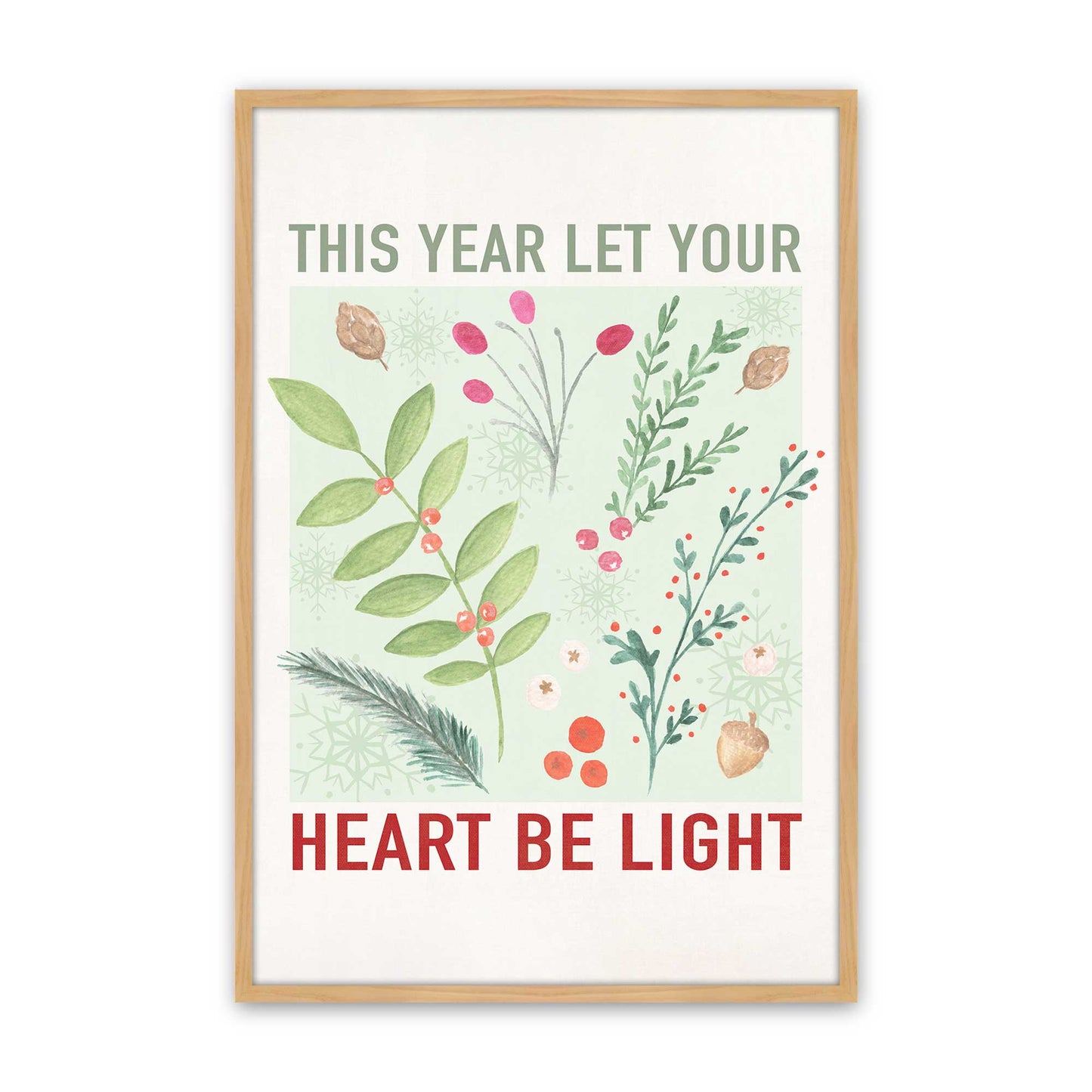 [Color:American Maple], Picture of art in a American Maple frame