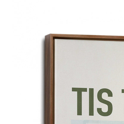 [Color:Walnut], Picture of art in a Walnut frame at an angle