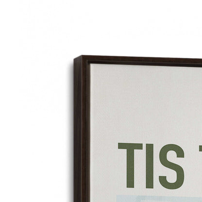 [Color:Espresso], Picture of art in a Espresso frame at an angle