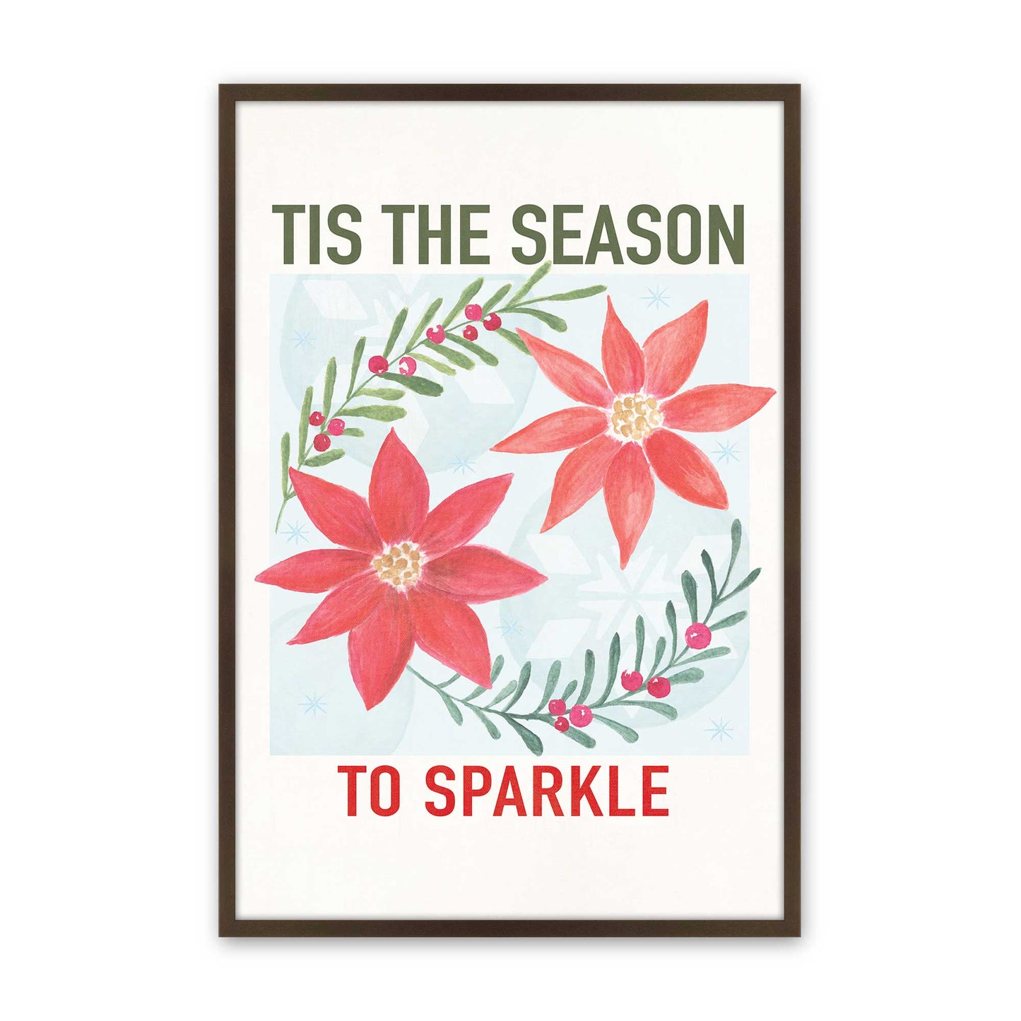 [Color:Brown], Picture of art in a Brown frame