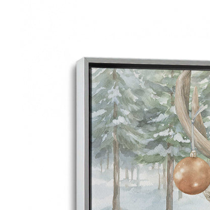 [Color:Polished Chrome], Picture of art in a Polished Chrome frame at an angle