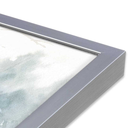 [Color:Polished Chrome], Picture of art in a Polished Chrome frame at an angle