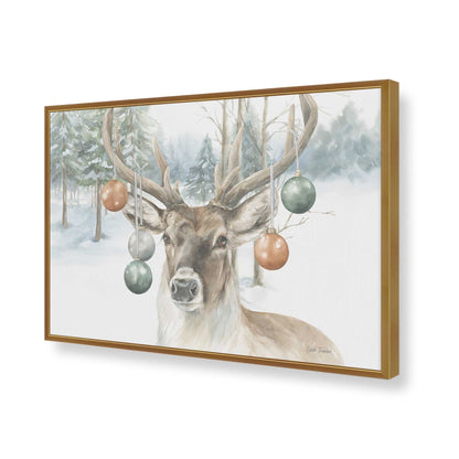 [Color:Polished Gold], Picture of art in a Polished Gold frame of the corner