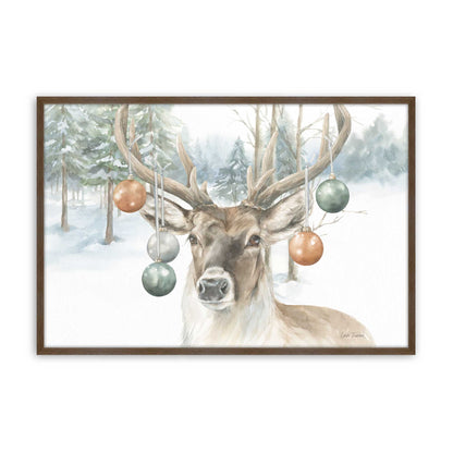 [Color:Walnut], Picture of art in a Walnut frame