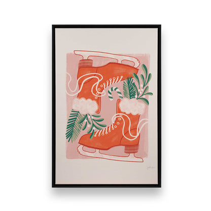 [Color:Satin Black], Picture of art in a Satin Black frame