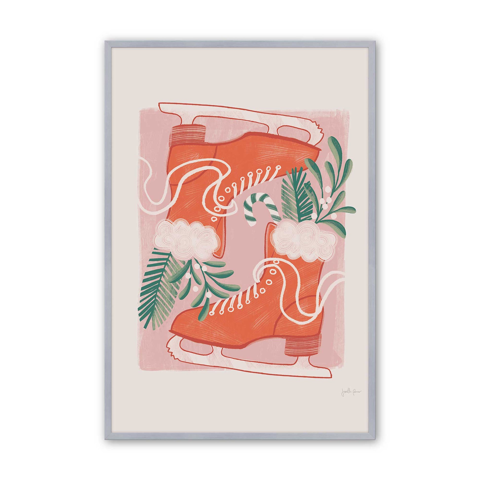 [Color:Polished Chrome], Picture of art in a Polished Chrome frame