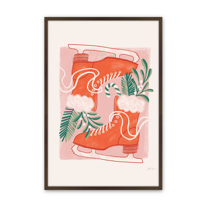 [Color:Belvinder Brown], Picture of art in a Belvinder Brown frame