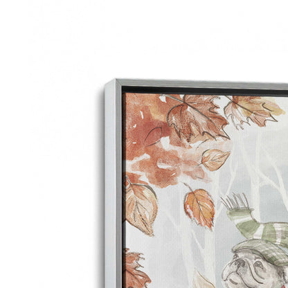 [Color:Polished Chrome], Picture of art in a Polished Chrome frame at an angle