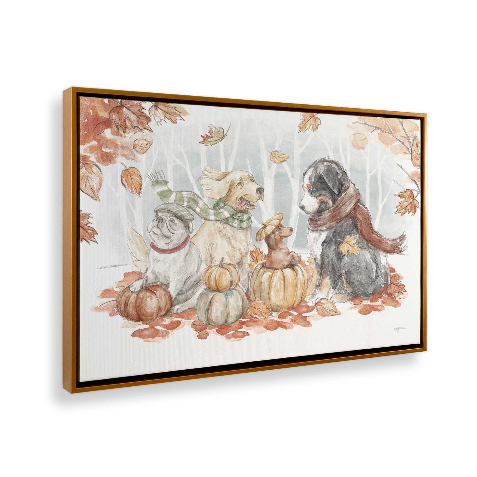 [Color:Polished Gold], Picture of the corner of the art