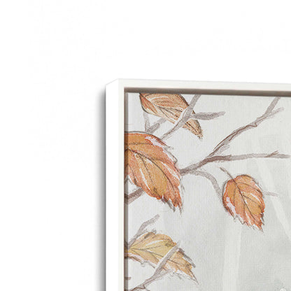 [Color:Opaque White], Picture of art in a White frame at an angle