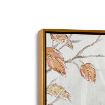 [Color:Polished Gold], Picture of art in a Polished Gold frame at an angle