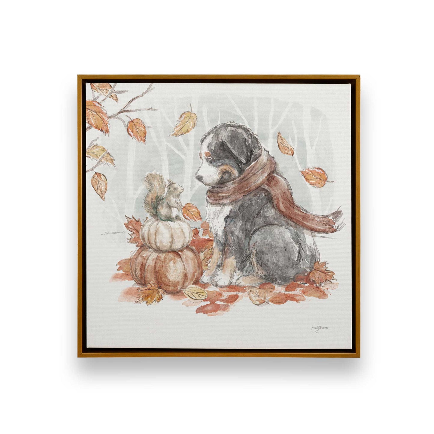 [Color:Polished Gold], Picture of art in a Polished Gold frame