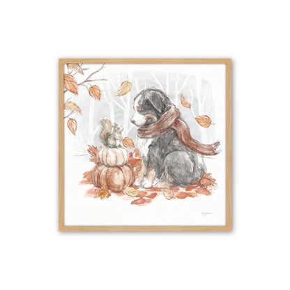 [Color:American Maple], Picture of art in a American Maple frame