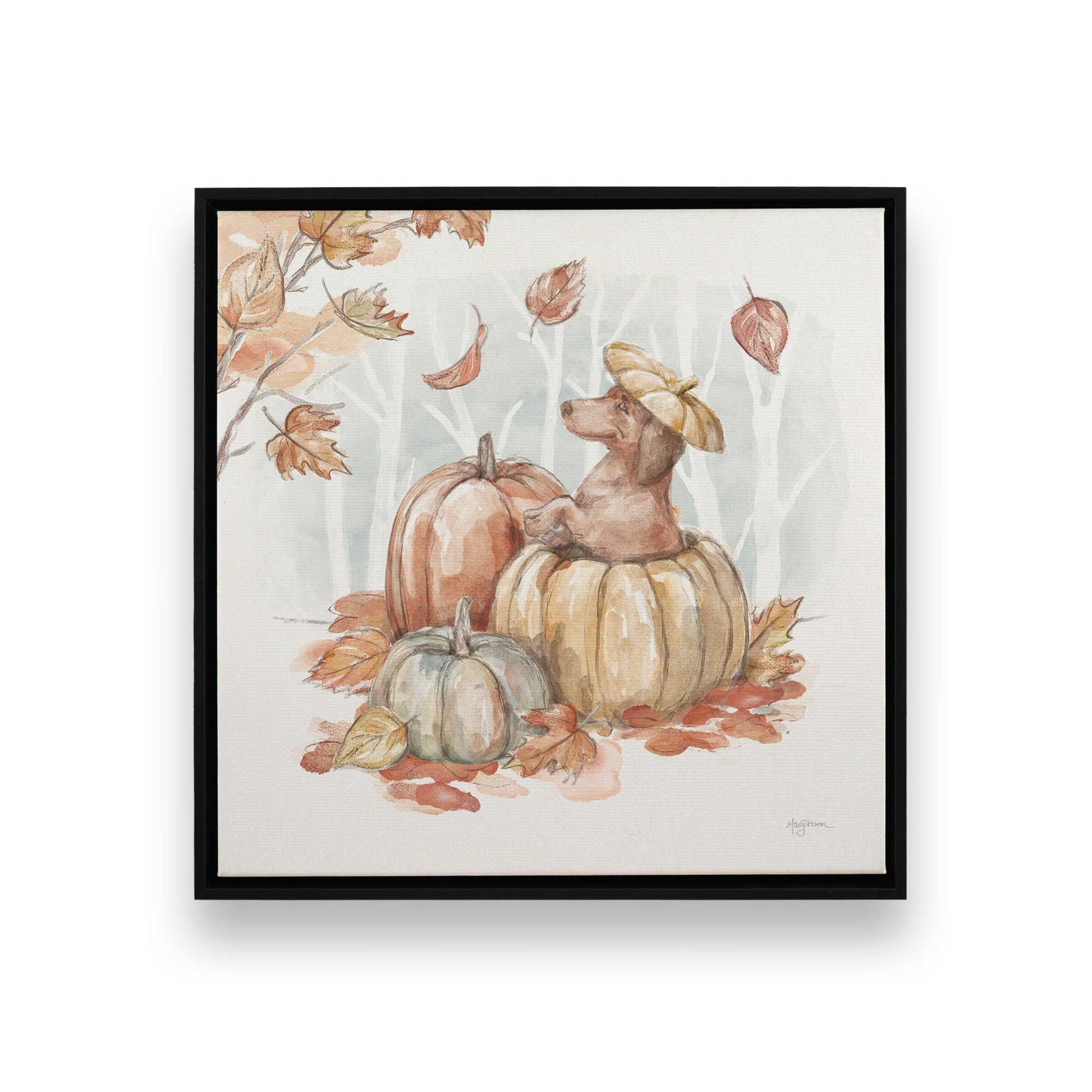 [Color:Satin Black], Picture of art in a Satin Black frame