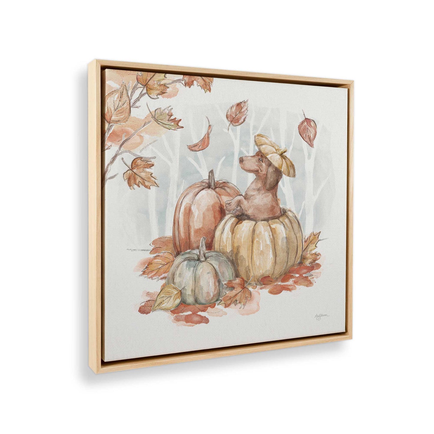 [Color:American Maple], Picture of the corner of the art