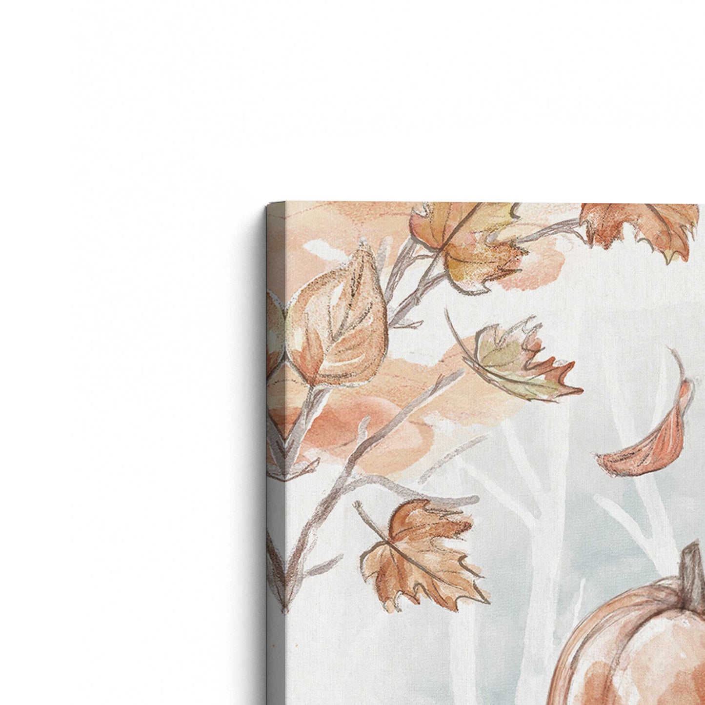 [Color:Stretched Canvas], Picture of the corner of the art