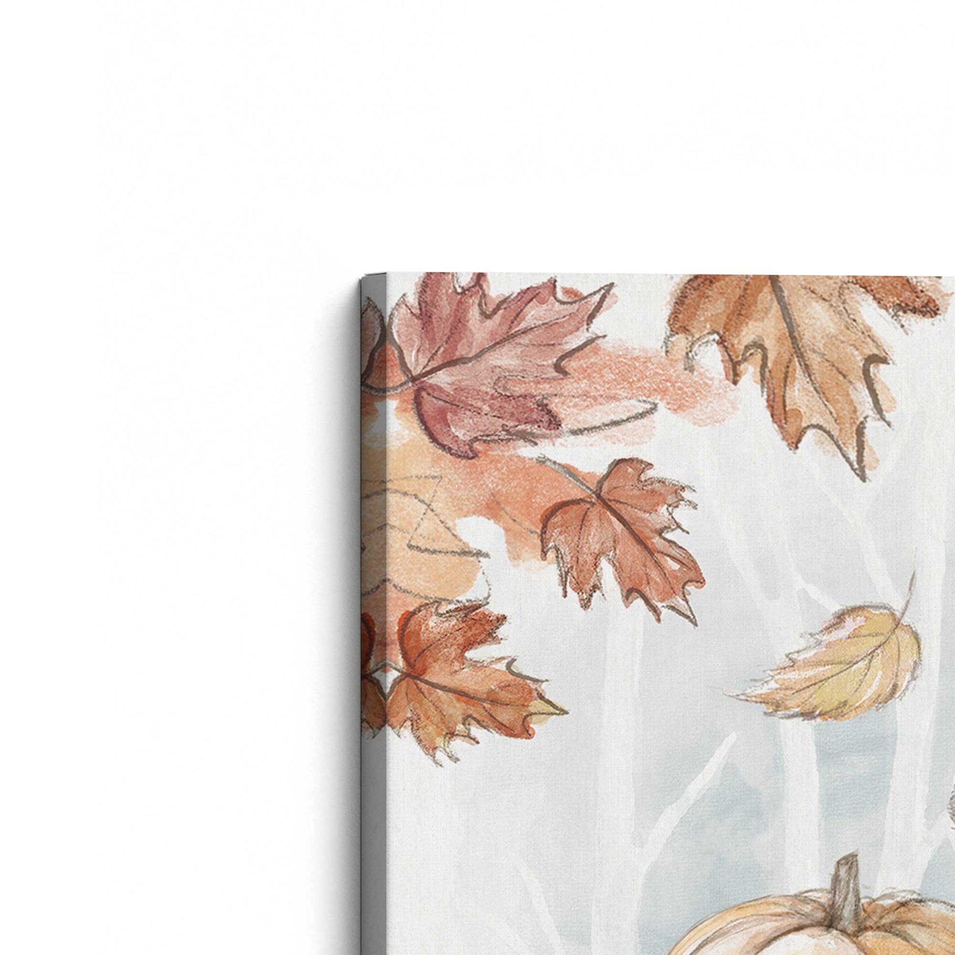 [Color:Stretched Canvas], Picture of the corner of the art