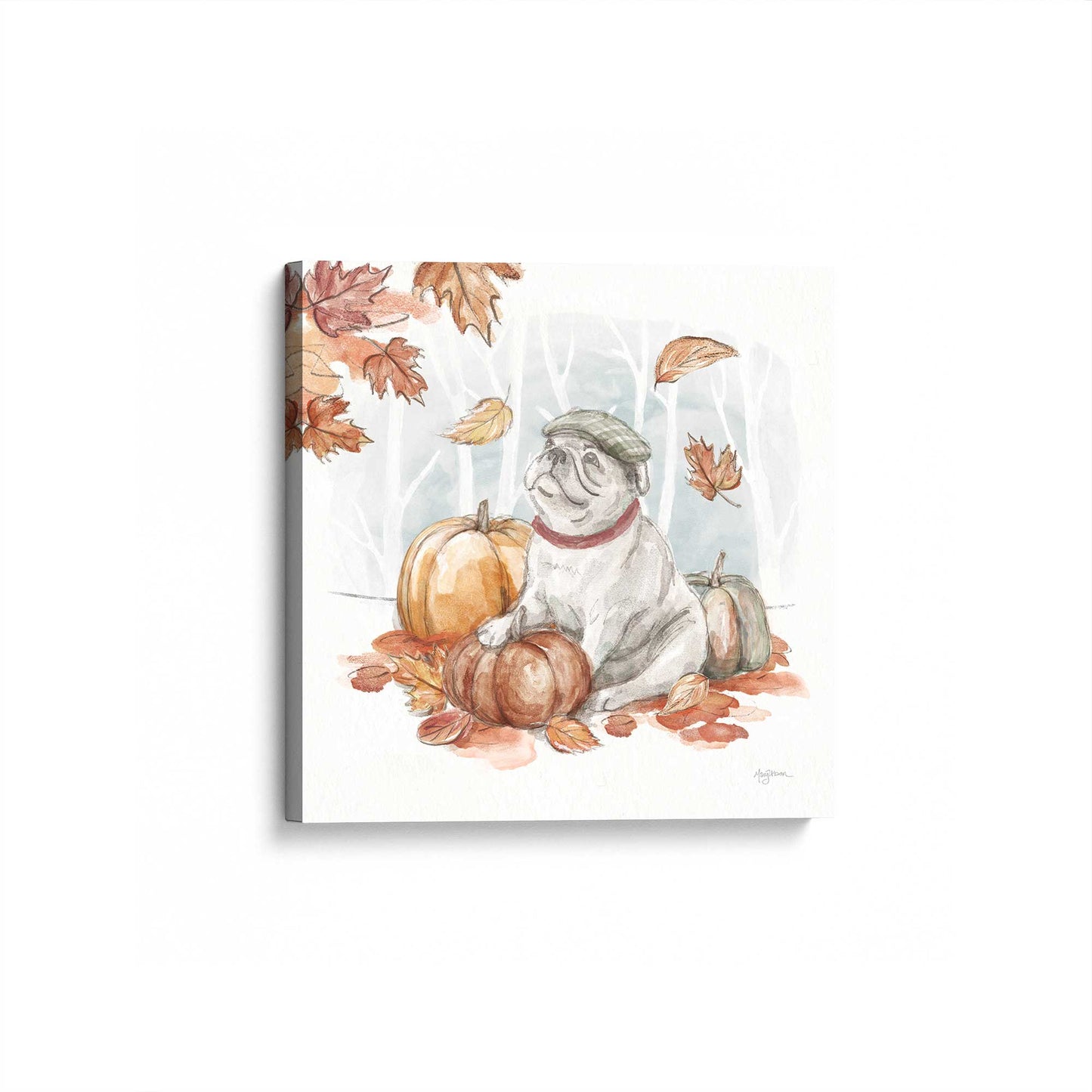 [Color:Stretched Canvas], Picture of art at an angle