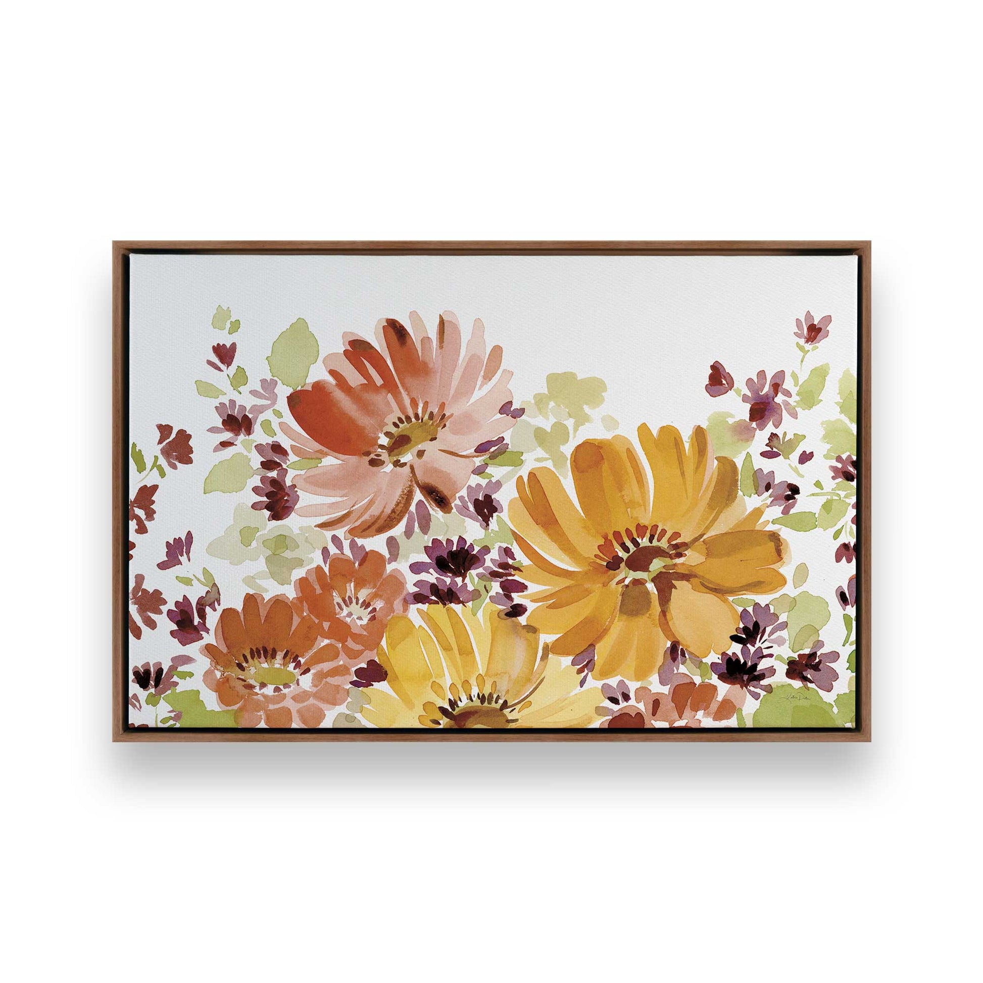 [Color:Walnut], Picture of art in a Walnut frame