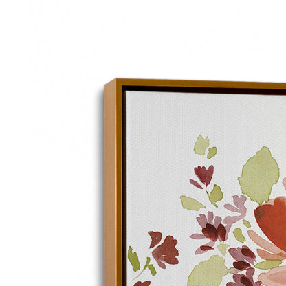 [Color:Polished Gold], Picture of art in a Polished Gold frame at an angle