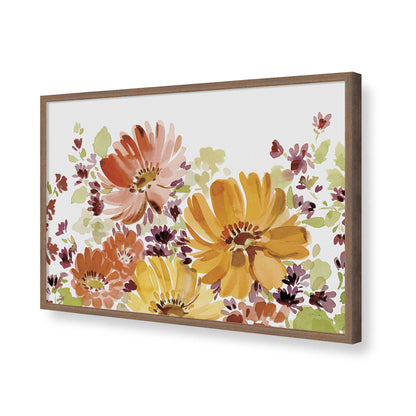 [Color:Walnut], Picture of art in a Walnut frame of the corner