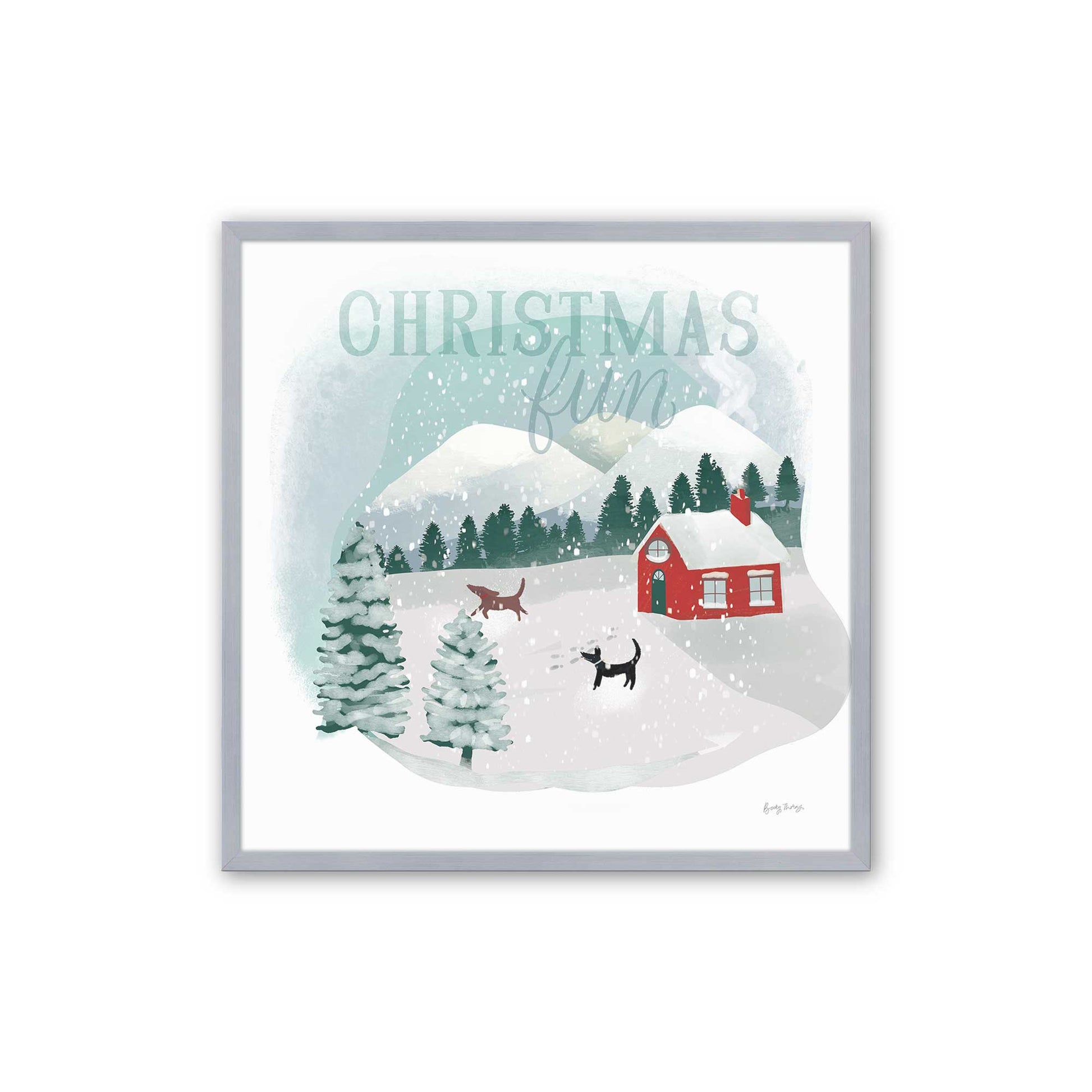 [Color:Polished Chrome], Picture of art in a Polished Chrome frame