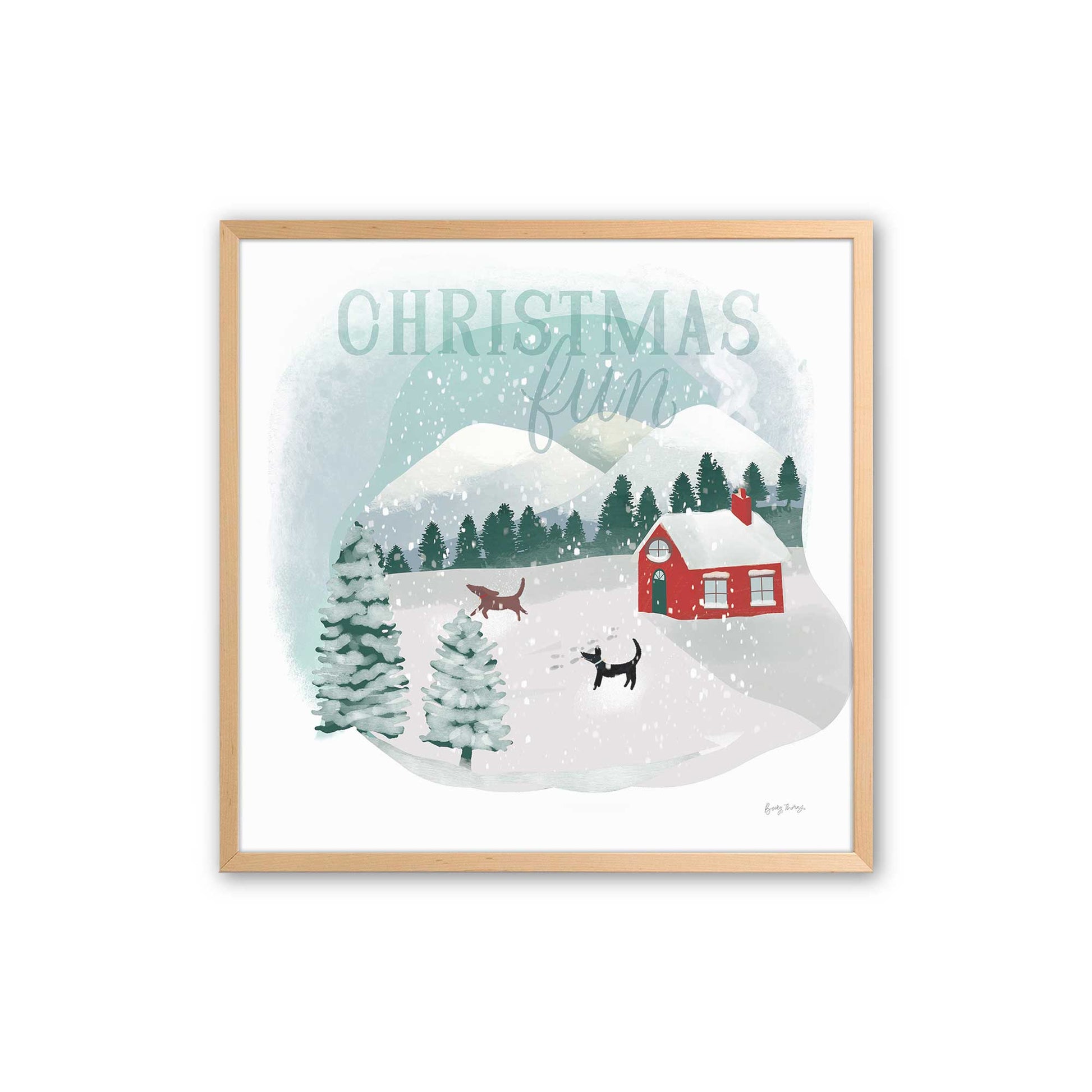 [Color:Raw Maple], Picture of art in a Raw Maple frame