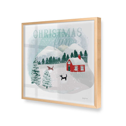 [Color:Raw Maple], Picture of art in a Raw Maple frame at an angle