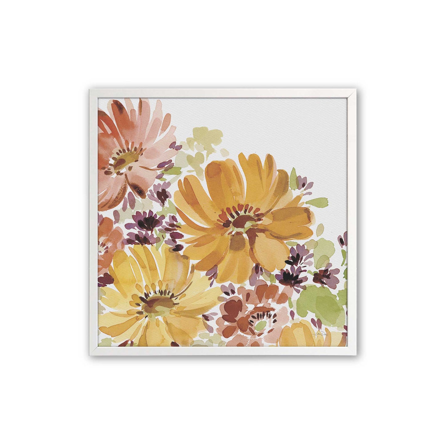 [Color:Opaque White], Picture of art in a Opaque White frame