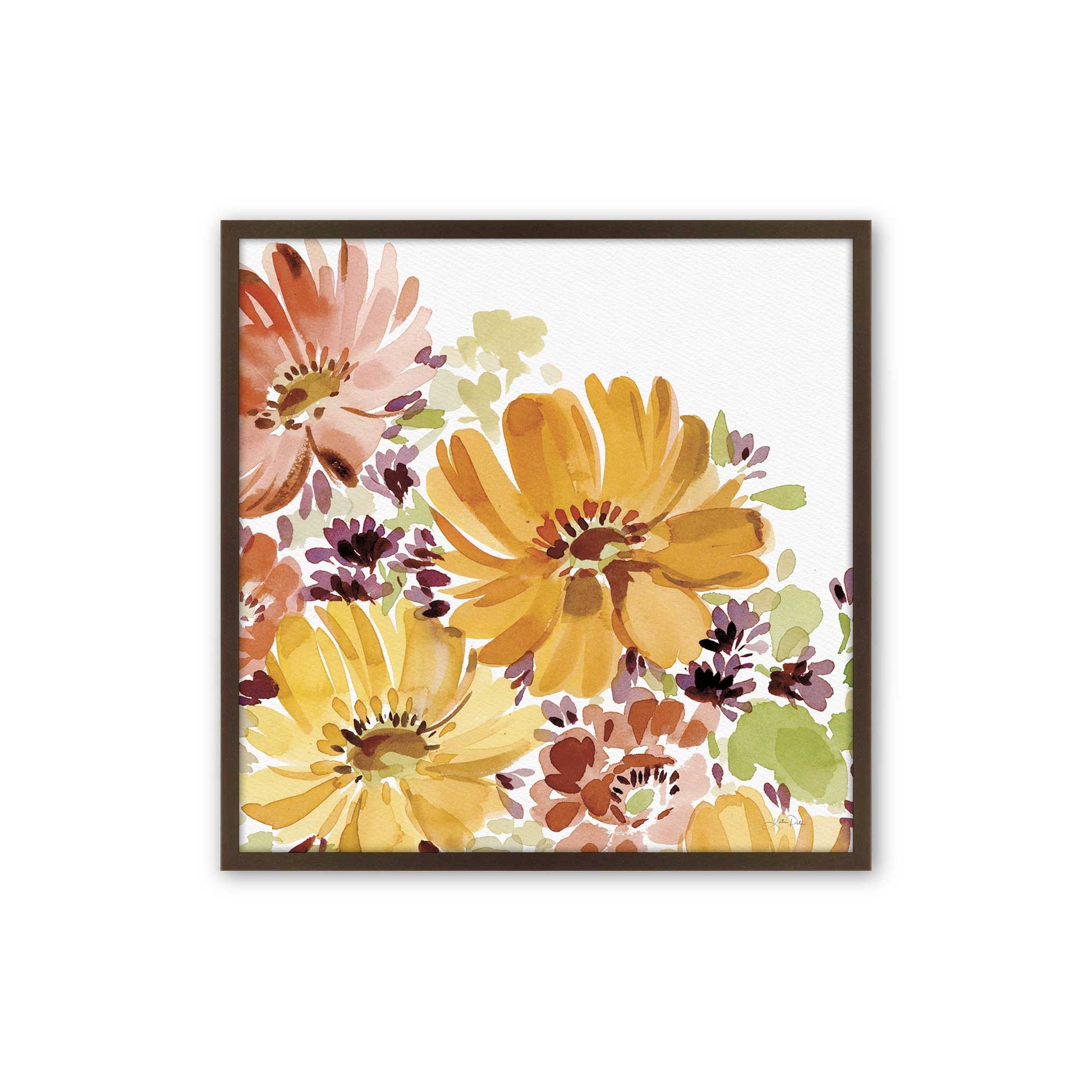 [Color:Espresso], Picture of art in a Espresso frame