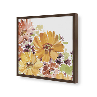 [Color:Espresso], Picture of art in a Espresso frame of the corner