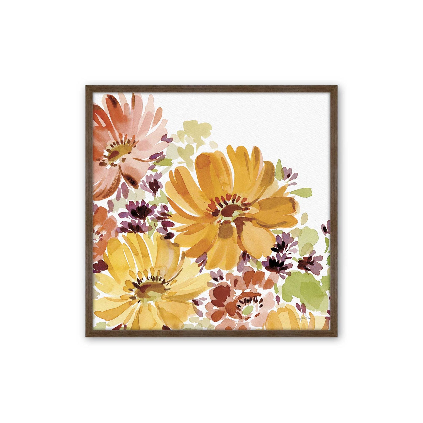 [Color:Walnut], Picture of art in a Walnut frame