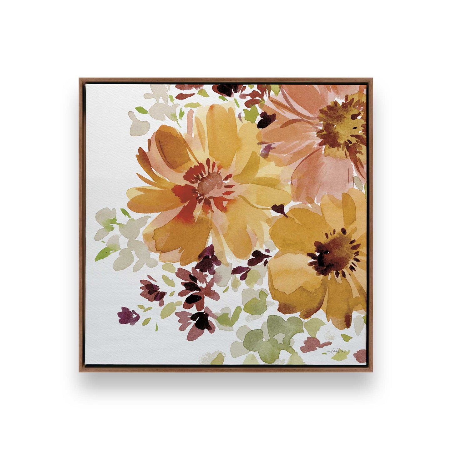 [Color:Walnut], Picture of art in a Walnut frame