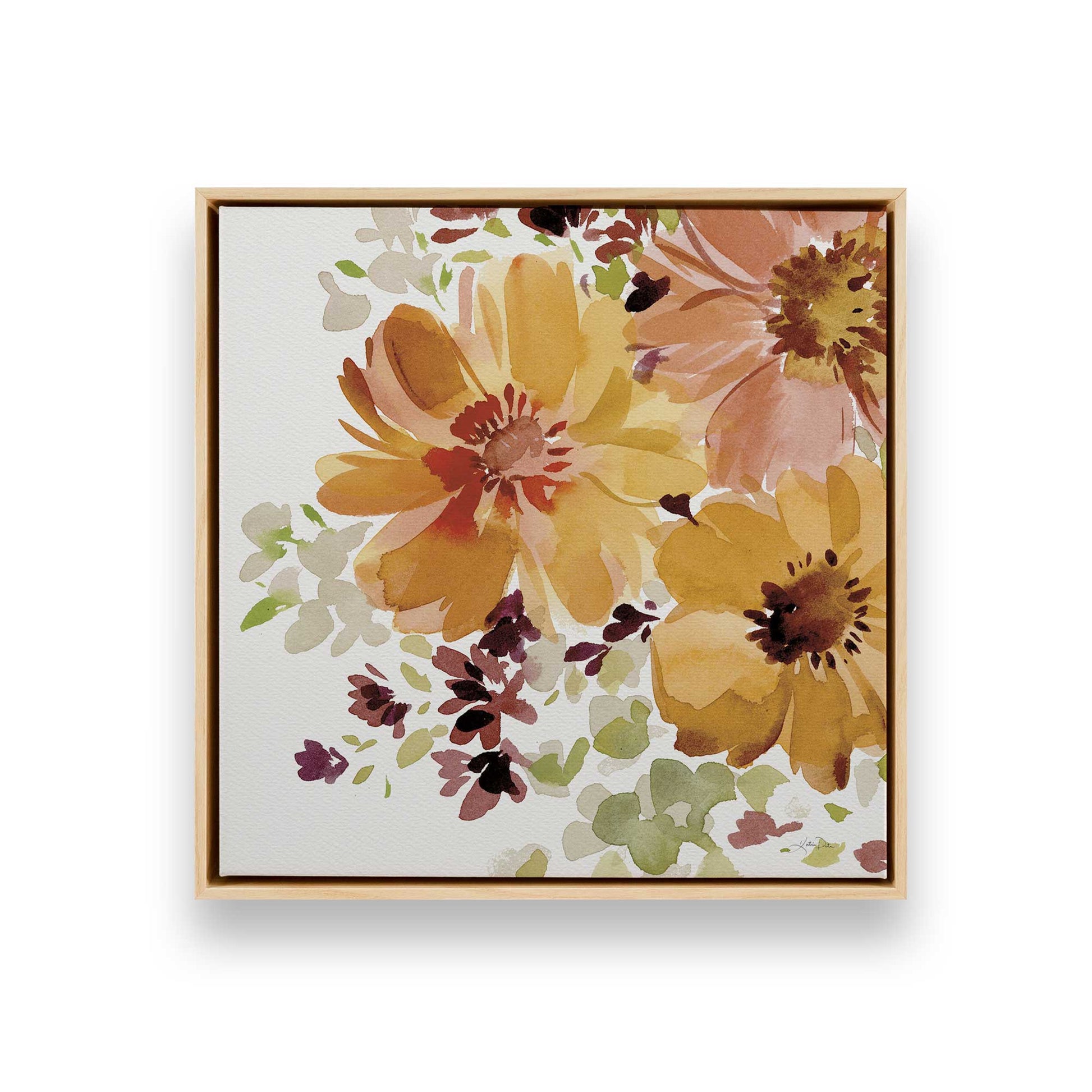 [Color:American Maple], Picture of art in a American Maple frame