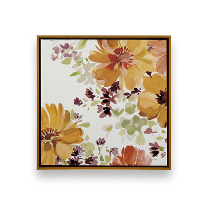 Autumn Petal Parade, Set of 3 Canvas Prints