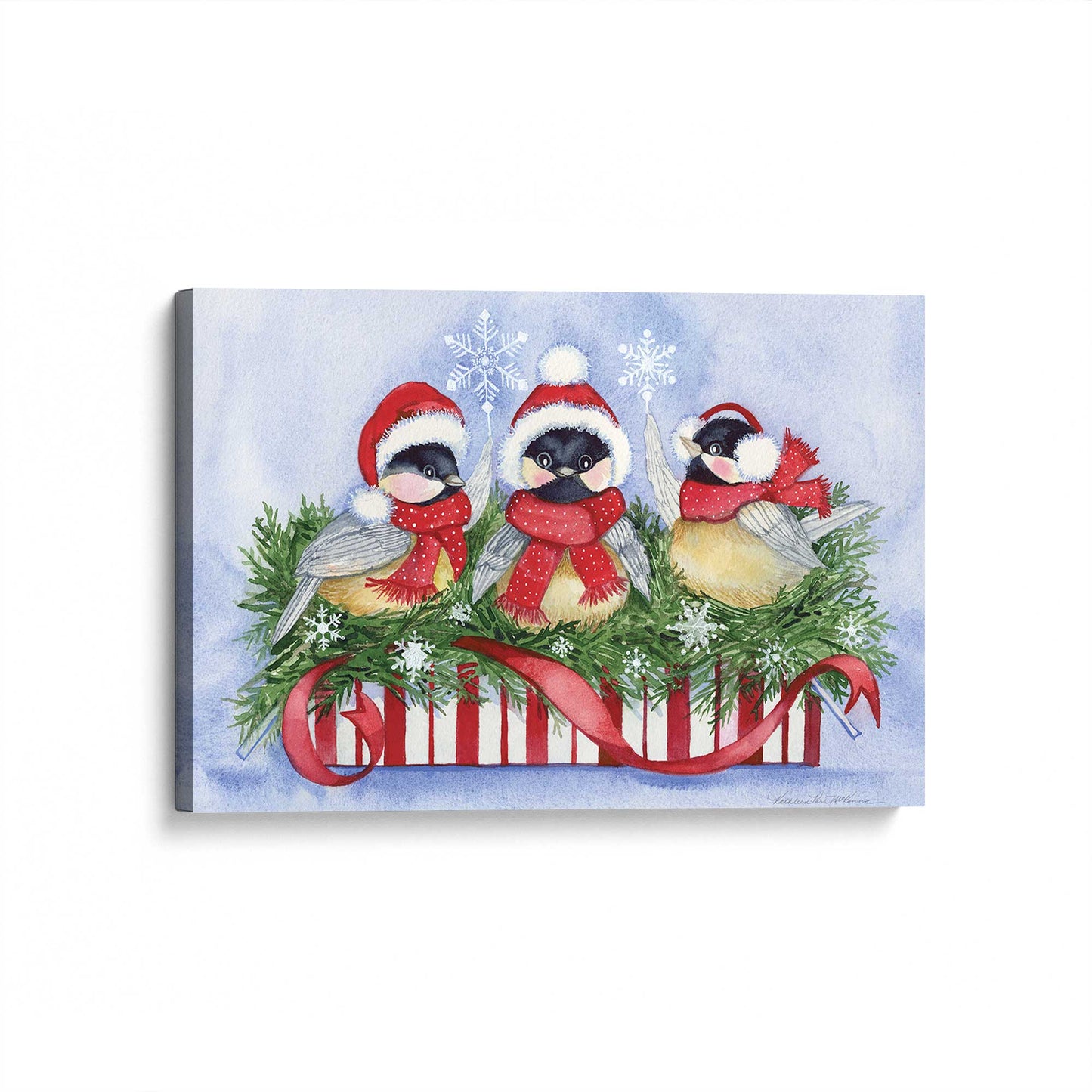 [Color:Stretched Canvas], Picture of art at an angle