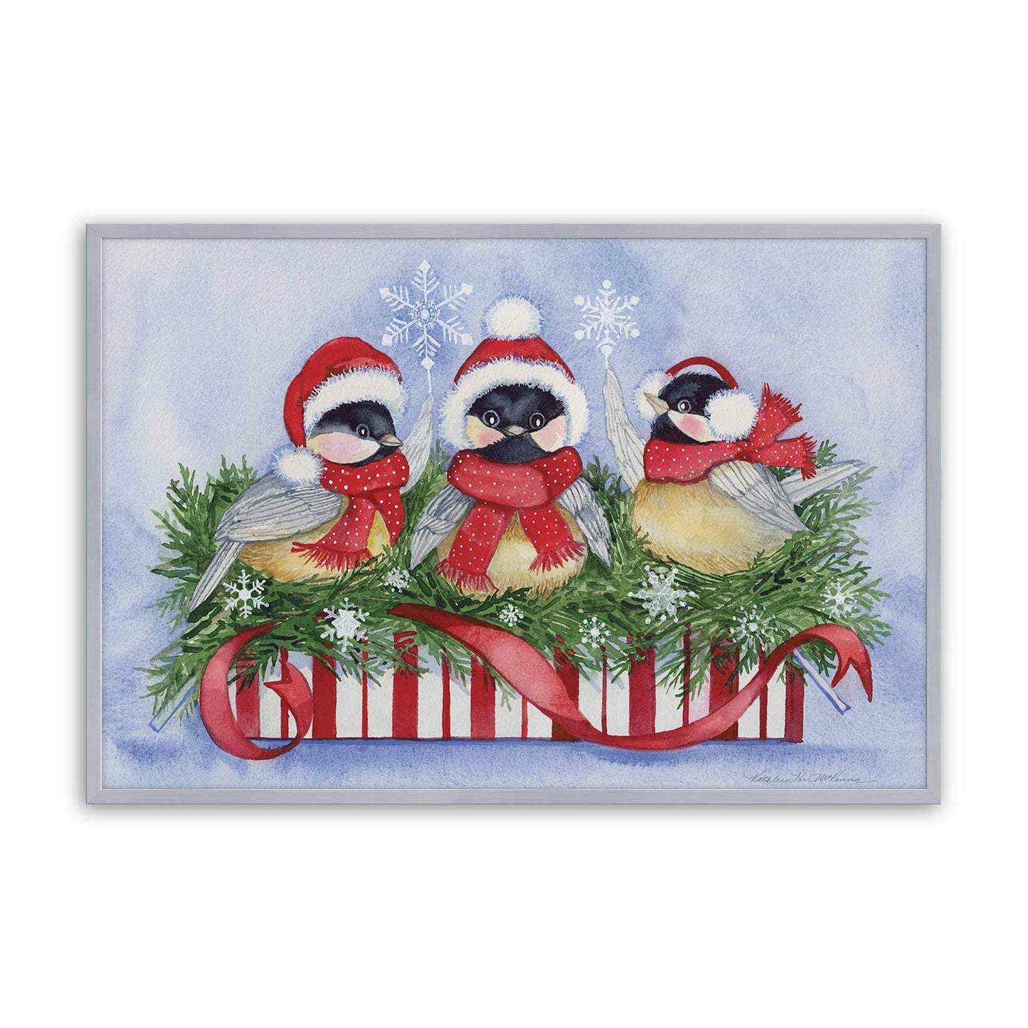 [Color:Polished Chrome], Picture of art in a Polished Chrome frame