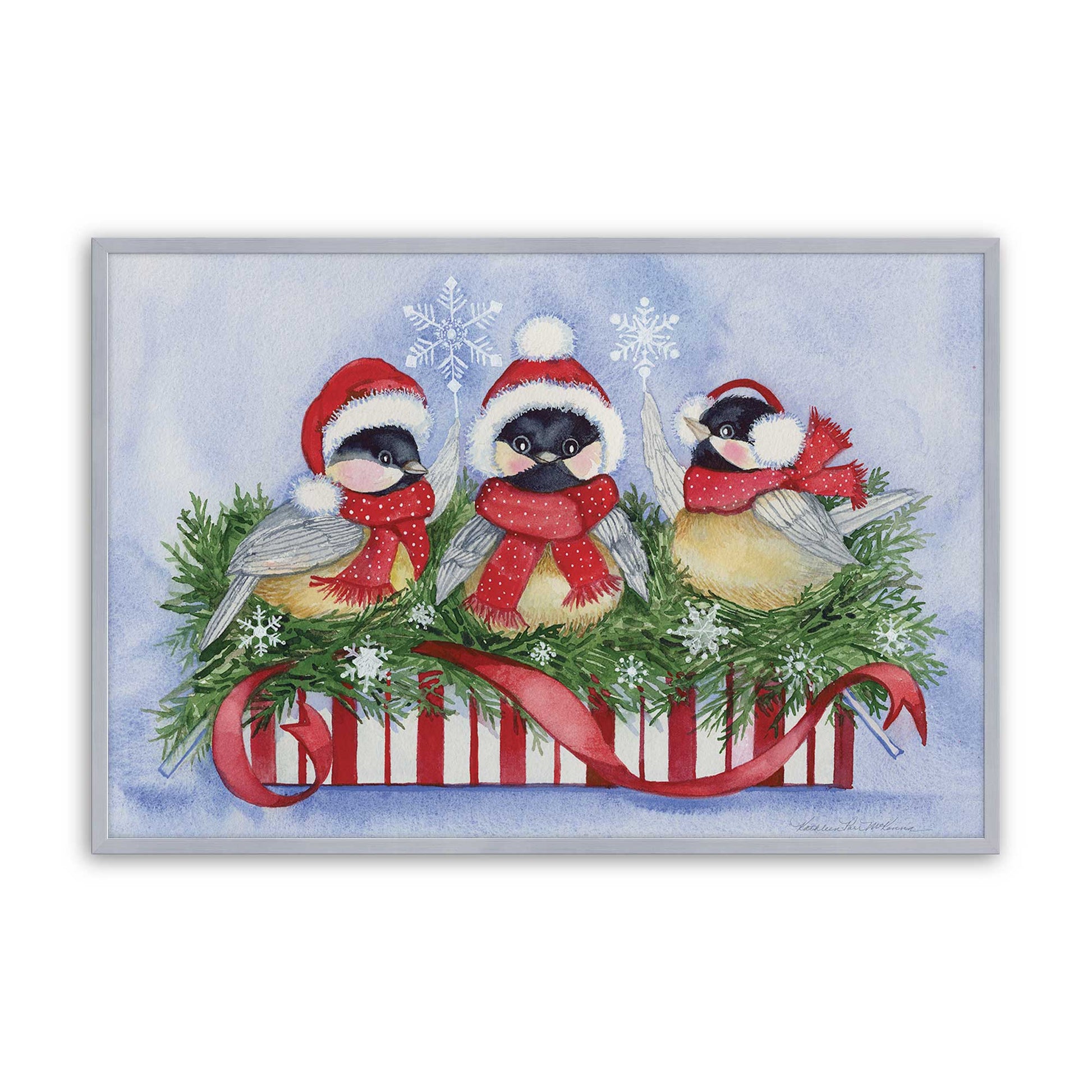 [Color:Polished Chrome], Picture of art in a Polished Chrome frame