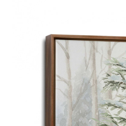 [Color:Walnut], Picture of art in a Walnut frame at an angle