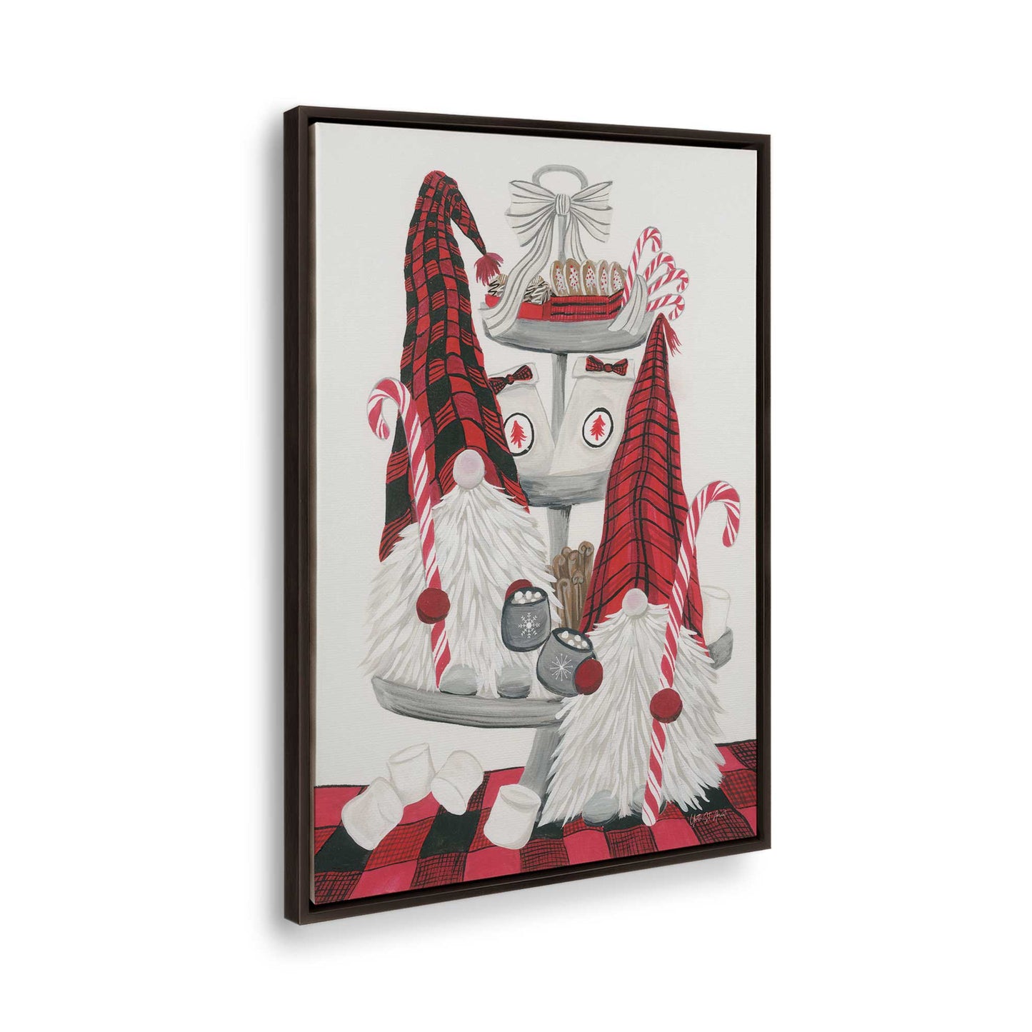 [Color:Espresso], Picture of the corner of the art