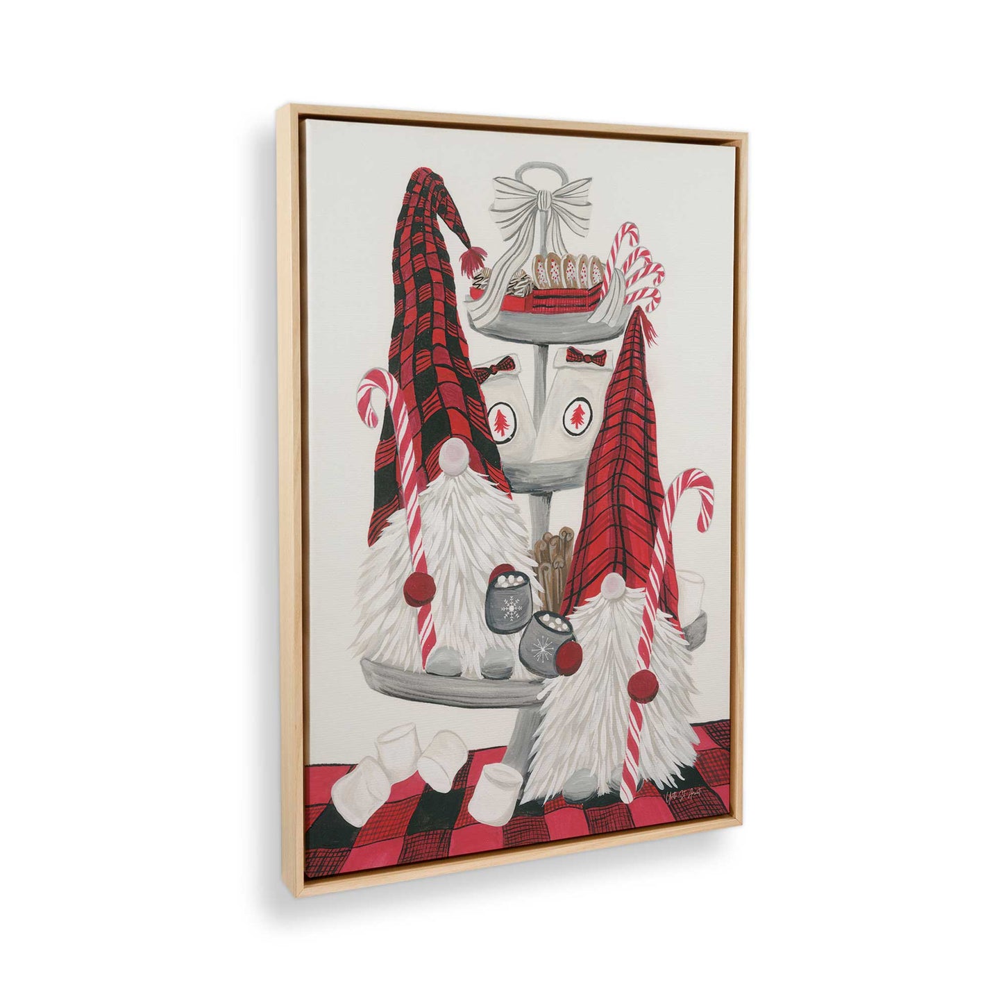 [Color:American Maple], Picture of the corner of the art