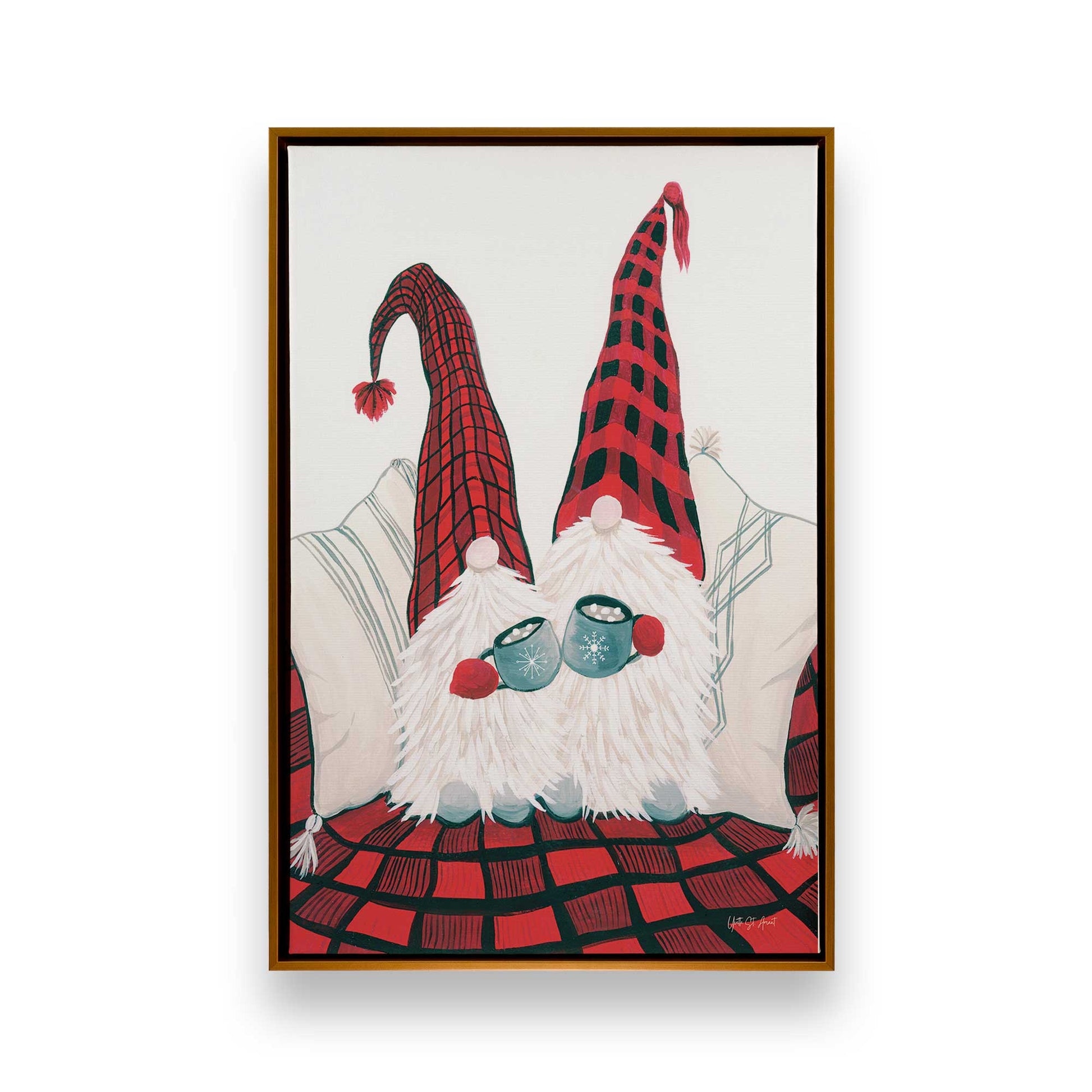 [Color:Polished Gold], Picture of art in a Polished Gold frame