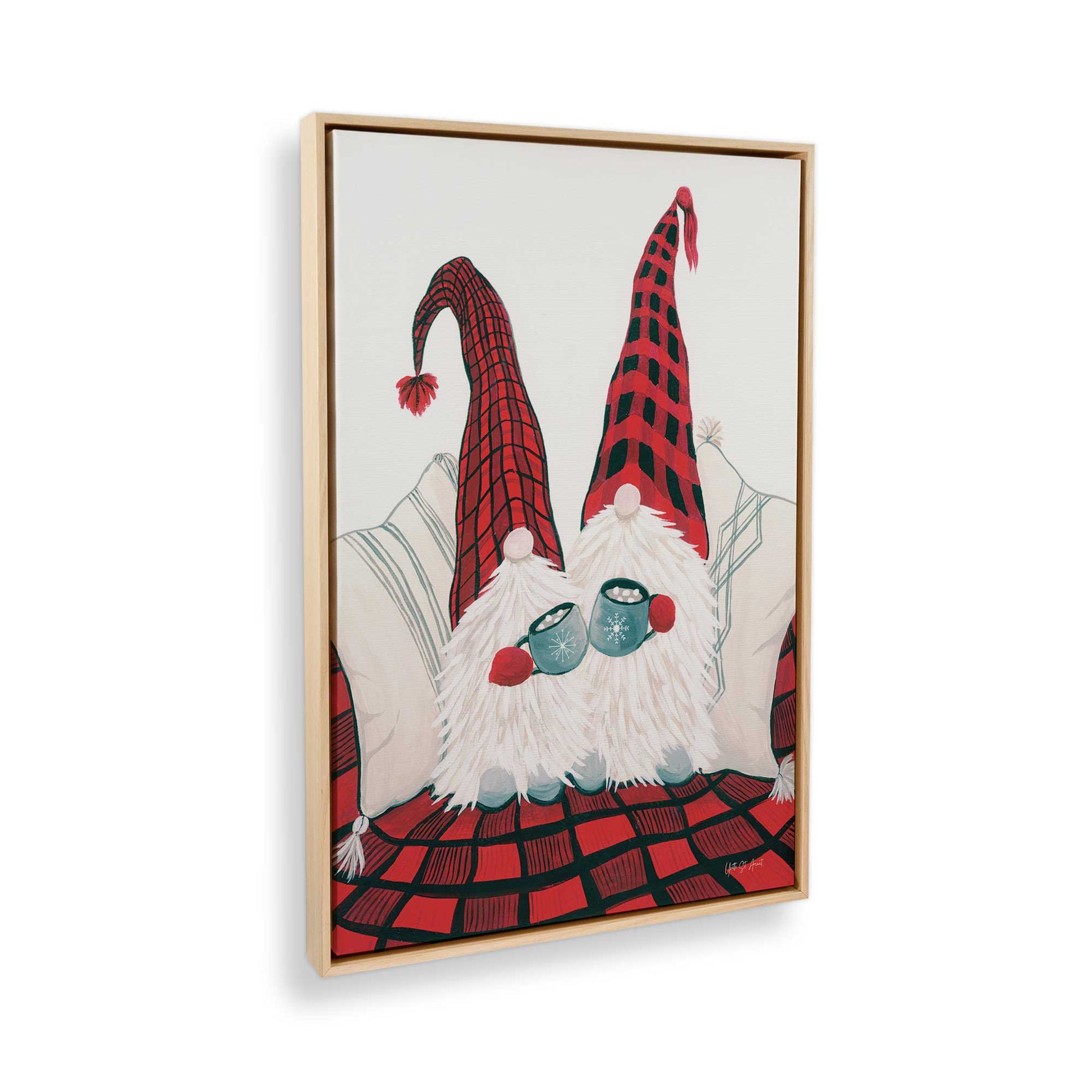 [Color:American Maple], Picture of the corner of the art