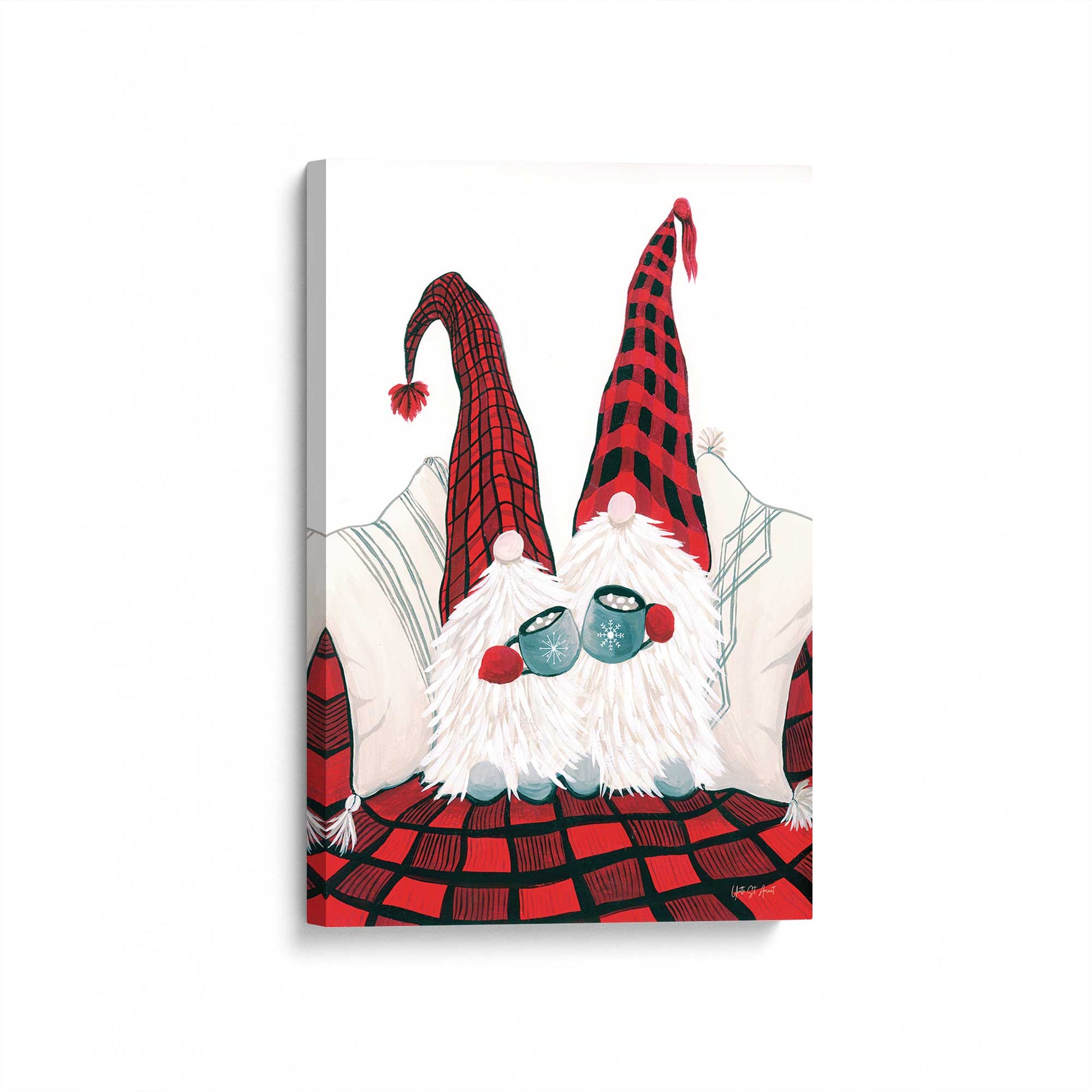 [Color:Stretched Canvas], Picture of art at an angle