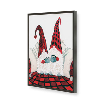 [Color:Satin Black], Picture of art in a Satin Black frame of the corner