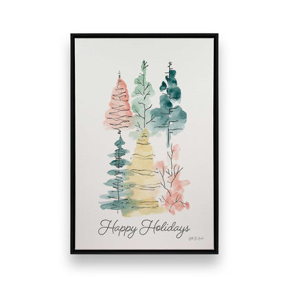 [Color:Satin Black], Picture of art in a Satin Black frame