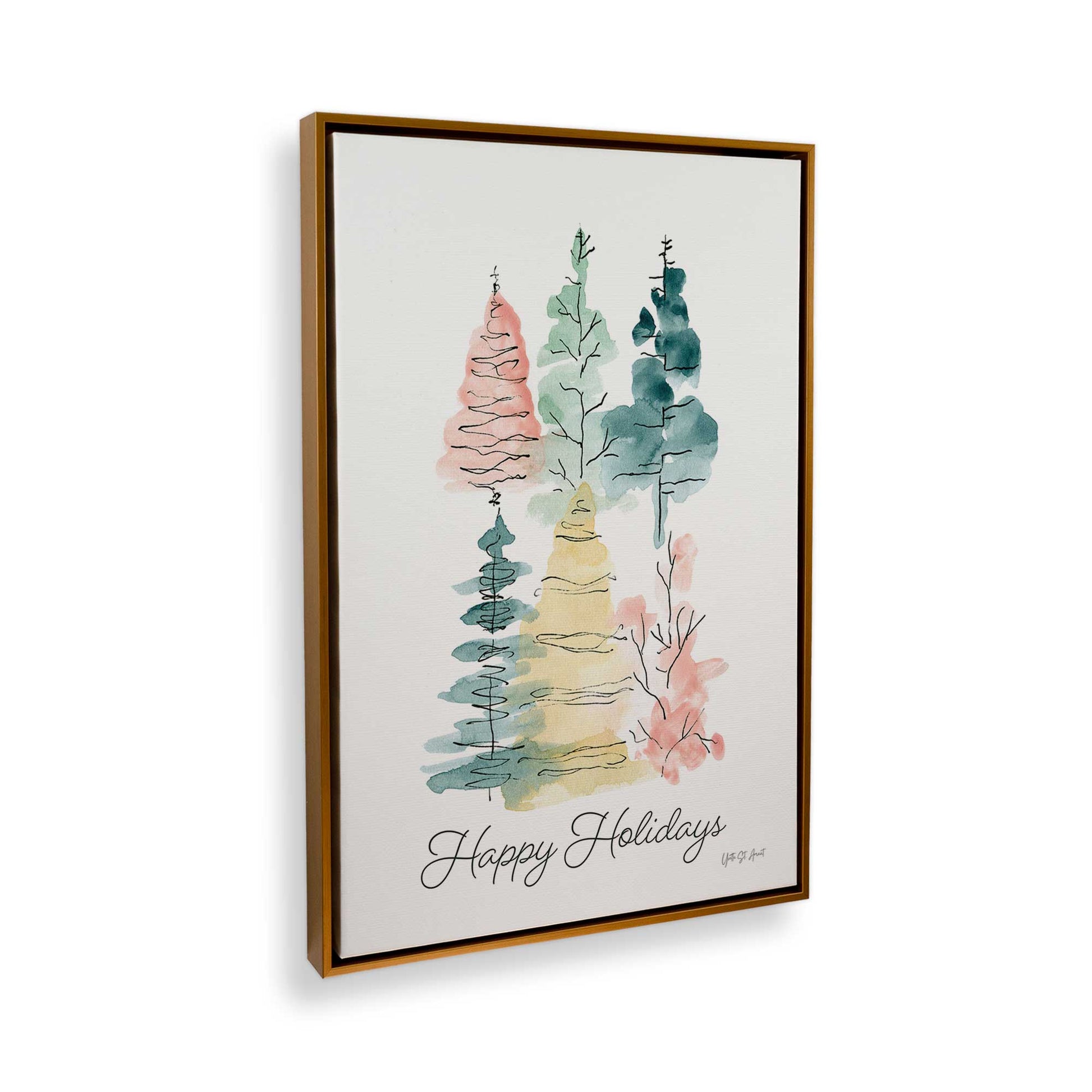 [Color:Polished Gold], Picture of the corner of the art