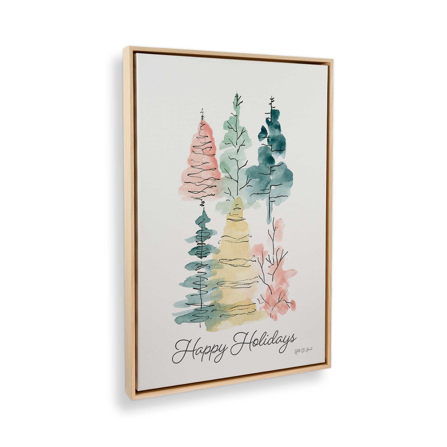 [Color:American Maple], Picture of the corner of the art