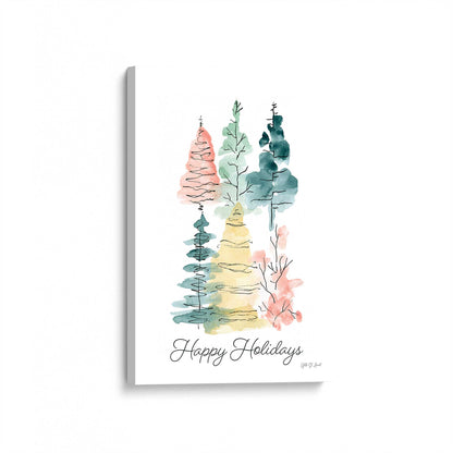 [Color:Stretched Canvas], Picture of art at an angle